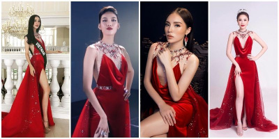 Đại diện Việt Nam ở Miss Earth 2017 "đụng" váy loạt mỹ nhân Việt: Ai hơn ai?