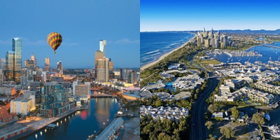 Melbourne và Gold Coast - điểm đến cho mùa cuối năm ở Australia