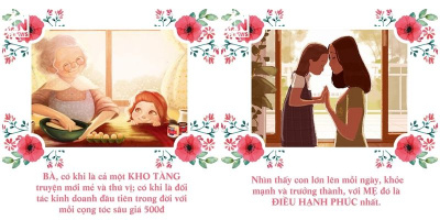 20/10, hãy cùng yêu thương và nâng niu những người phụ nữ xung quanh bạn