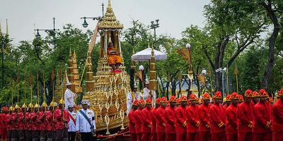 Nhìn lại những hình ảnh ấn tượng trong lễ hỏa táng Quốc vương Thái Lan Bhumibol Adulyadej