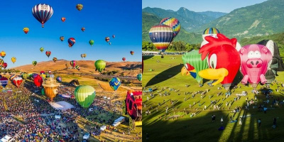 Lung linh lễ hội khinh khí cầu trên khắp hành tinh