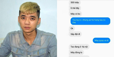 Bé 15 tuổi đi nhà nghỉ với bạn trai, nhắn gia đình chuộc 500 triệu
