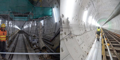 Khám phá đường hầm metro hoàn thành đầu tiên dưới lòng Sài Gòn