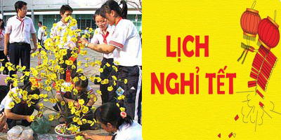 Tin nóng: Học sinh Sài Gòn được nghỉ Tết Nguyên đán 2018 tới 16 ngày, trời, làm gì cho hết Tết!