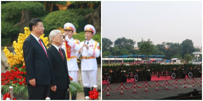 Bắn 21 loạt đại bác chào mừng Tổng Bí thư, Chủ tịch Trung Quốc Tập Cận Bình