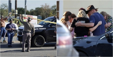 Xả súng kinh hoàng ở Texas, ít nhất 26 người thiệt mạng