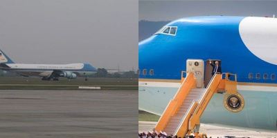 Nóng: Tổng thống Hoa Kỳ Donald Trump đã đến Hà Nội