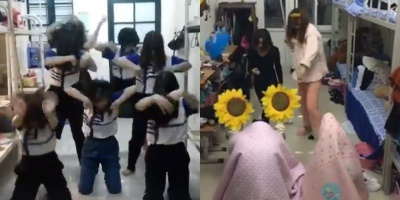 Clip nữ sinh "quẩy" tưng bừng trong ký túc xá để ăn mừng "chiến thắng" môn thể dục