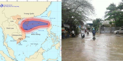Dự báo đường đi của cơn bão Damrey: Tiến vào hoành hành ở Nam Trung Bộ