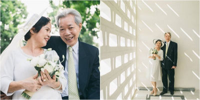 Câu chuyện thời bố mẹ mình khiến dân mạng ngưỡng mộ: 45 năm ở bên nhau chưa một lần mặc váy cưới
