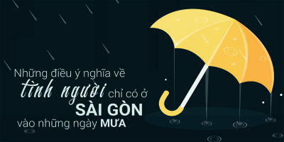 Những điều ý nghĩa về tình người chỉ có ở Sài Gòn vào những ngày mưa