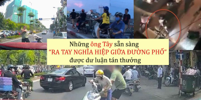 Có những ông Tây "giữa đường thấy chuyện bất bình chẳng tha" trên đường phố Việt Nam
