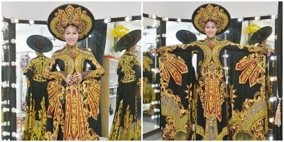 Lộ diện trang phục dân tộc Phi Thanh Vân sẽ diện đêm Chung kết Hoa hậu