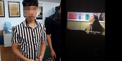 Nam thanh niên niên livestream phim Cô Ba Sài Gòn bị phạt 15 triệu đồng