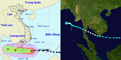 Bão số 16 (Siêu bão Tembin) suy giảm lệch khỏi Việt Nam, người dân vui mừng