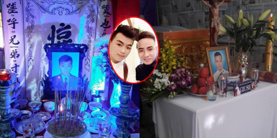 Xót xa cảnh đưa tiễn ảm đạm trong đám tang của hai nam ca sĩ Việt qua đời vì tai nạn giao thông