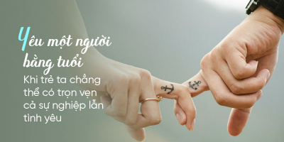 Yêu bằng  tuổi: Làm sao có thể trọn vẹn cả sự nghiệp lẫn tình yêu?