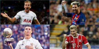 Ronaldo và Messi ngã mũ trước "máy dội bom" Harry Kane