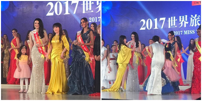 HOT: Đại diện Việt Nam xuất sắc đoạt hai giải thưởng ở Nữ hoàng du lịch Quốc tế 2017