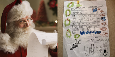 "Cười ra nước mắt" với những bức có 1-0-2 thư gửi cho ông già Noel
