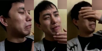 Thanh niên khóc hết nước mắt vì bị vợ bắt... cạo râu