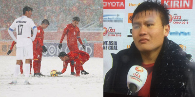 Những hình ảnh cảm động nhất trong trận chung kết U23 Việt Nam - U23 Uzbekistan
