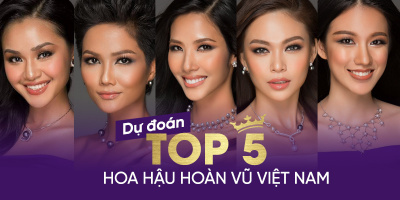 Top 5 mỹ nhân sẽ đăng quang Hoa hậu Hoàn vũ Việt Nam 2017