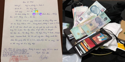 Câu chuyện cổ tích ở Sài Gòn: Chàng trai tìm lại được túi, ví và nguyên vẹn số tiền sau khi bị cướp
