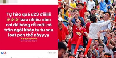 Ngay giờ phút này, hàng triệu người òa khóc với kết quả U23 Việt Nam tiến thẳng vào Chung kết châu Á