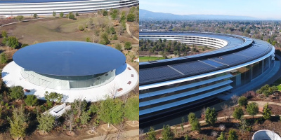 Trụ sở mới của Apple đã hoàn thành và hoành tráng không thể "đỡ" nổi