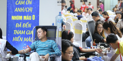 Hay tin lượng máu O dự trữ chỉ dùng được trong 2 ngày, hàng trăm bạn trẻ đã tình nguyện đến hiến máu
