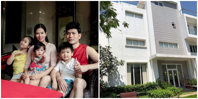 Thêm một sao nam Việt mạnh tay mua nhà vườn 20 tỷ đồng tặng vợ và 4 con
