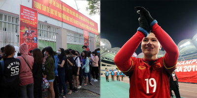 “Cháy vé” giao lưu U23 Việt Nam trên sân Thống Nhất