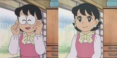 Cuối cùng thì "chị đại' nhà Nobita cũng chịu bỏ kính để lộ nhan sắc "thật biết gây sốc"