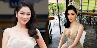 Sau 14 năm đăng quang, Hoa hậu Nguyễn Thị Huyền mới khoe vòng 1 nóng bỏng