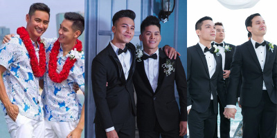 Muôn kiểu đám cưới đồng tính nổi tiếng nhất làng giải trí Việt