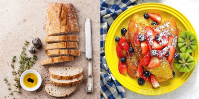 Học ngay 4 bước đơn giản để có bữa sáng "chuẩn Âu" với món bánh mì chiên bơ trái cây thơm ngon