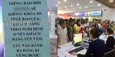 Thuê bao di động chưa đủ thông tin sau ngày 24/4 có thực sự không bị chặn một chiều?
