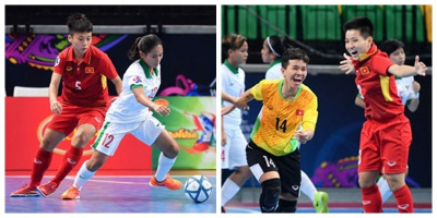 TỰ HÀO: Đả bại Indonesia, Futsal nữ Việt Nam lọt top 4 châu Á!