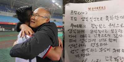 Tiết lộ câu chuyện ấm lòng về thầy Park cùng U23 Việt Nam trên đất Thường Châu