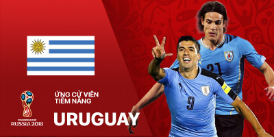 Nhận diện đội tuyển Uruguay tại World Cup 2018: Ứng cử viên vô địch "tiềm tàng" của giải đấu