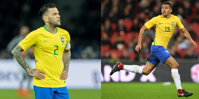 Những cầu thủ có thể thay thế vị trí của Dani Alves tại tuyển Brazil ở World Cup 2018
