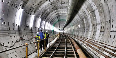 Ngắm đường hầm metro thứ 2 sắp hoàn thành dưới lòng đất