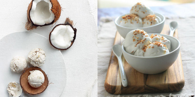 Nắng nóng cũng phải "chào thua" khi thưởng thức những ly kem dừa thơm ngon do chính tay bạn làm!