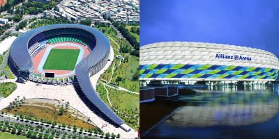 Allianz Arena và những sân vận động đặc biệt nhất thế giới
