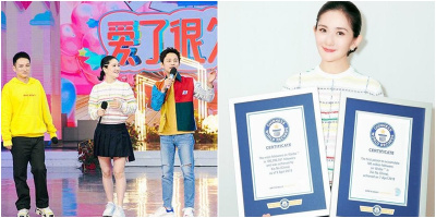 Vừa trở lại sau thời gian sinh con, Tạ Na đã phá 2 kỷ lục Guiness thế giới