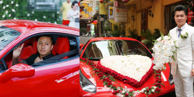 Tuấn Hưng đưa siêu xe 16 tỉ đồng để làm điều đặc biệt trong đám cưới bạn thân