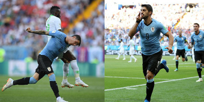 Suarez ghi bàn trong ngày đặc biệt, Uruguay nhẹ nhàng vượt qua vòng bảng