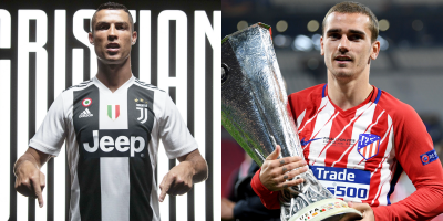 Cristiano Ronaldo và top 10 siêu sao mang áo số 7 xuất sắc nhất thế giới năm 2018