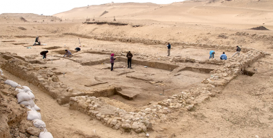 Khu di tích cổ gần 5000 niên đại bất ngờ được khám phá ở gần Kim tự tháp Giza